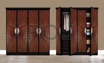 Clever 4 Door Wardrobe Comes With Dedicated Hanging Space For Suits And Formals